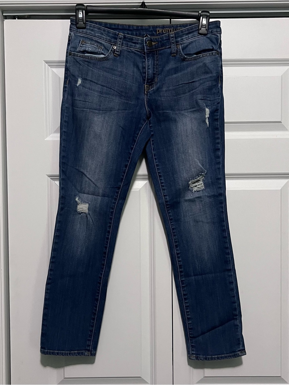 GAP Distressed Premium Skinny Jeans